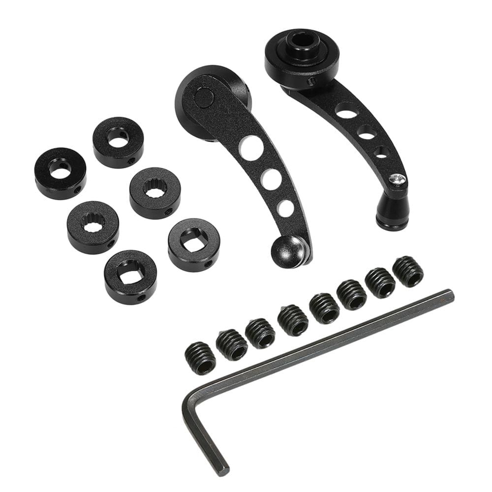 Universal Black Bullet Aluminum Window Crank Handle For Car