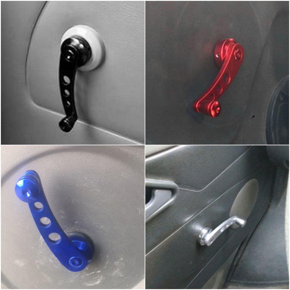 Universal Black Bullet Aluminum Window Crank Handle For Car