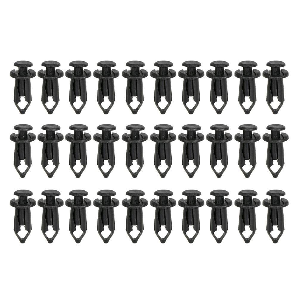 Auto Fastener Clips Plastic Fastener Rivet Clips 190Pcs 6