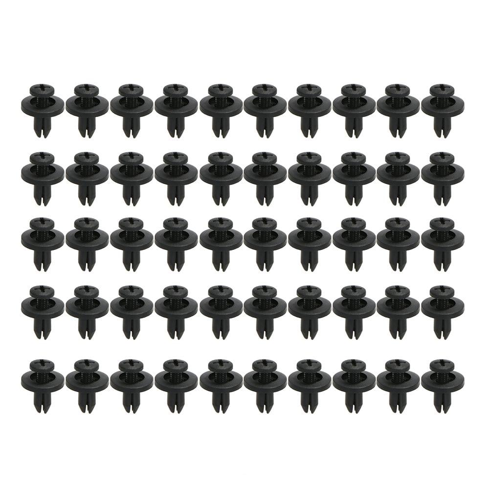 Auto Fastener Clips Plastic Fastener Rivet Clips 190Pcs 6