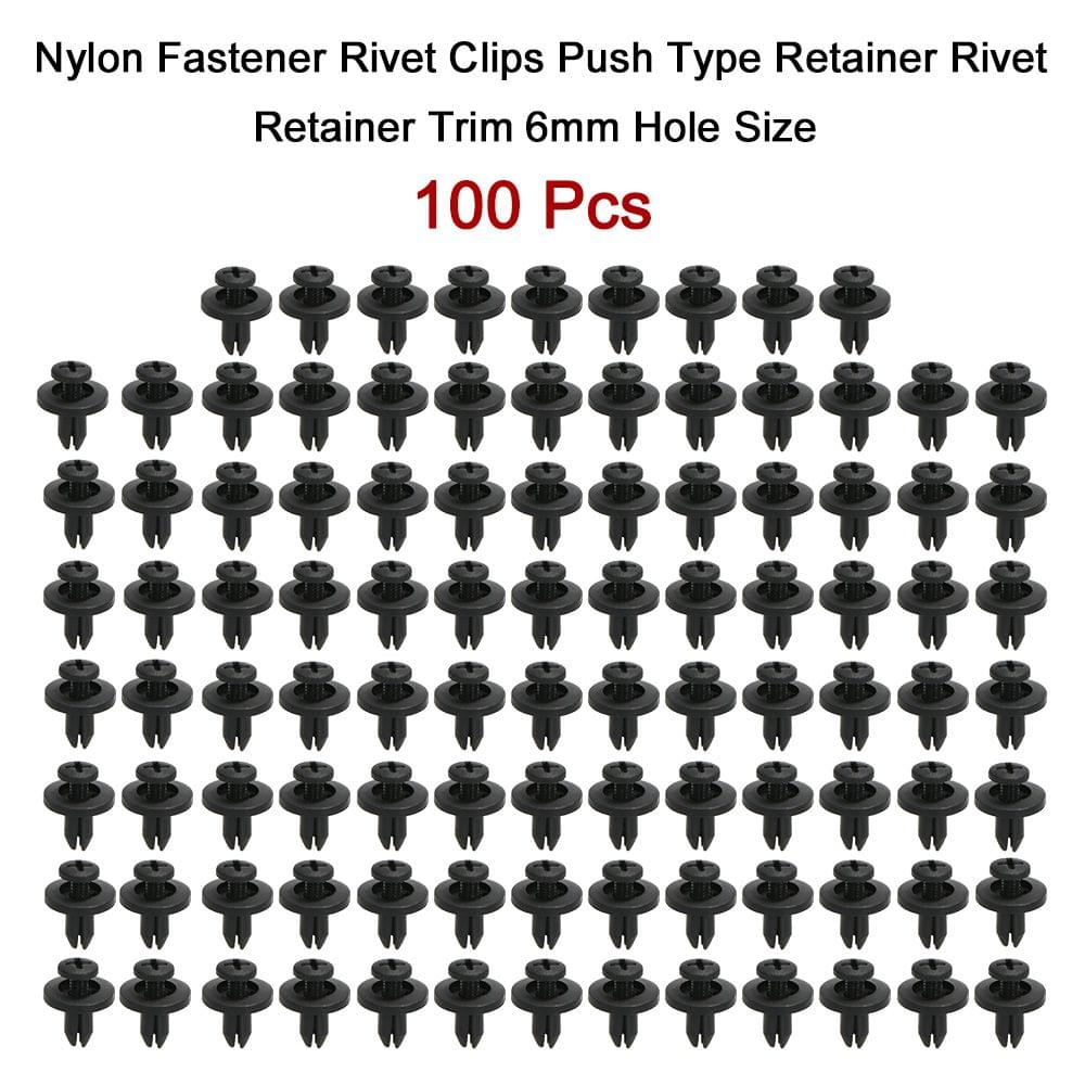 Nylon Fastener Rivet Clips Push Type Retainer Rivet Retainer