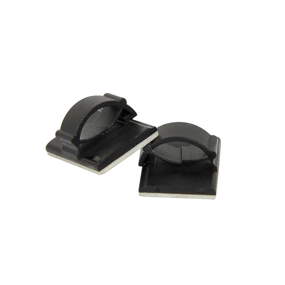 Adhesive Cable Clips Wire Clamps Car Cable Organizer Cord - Black100pcs