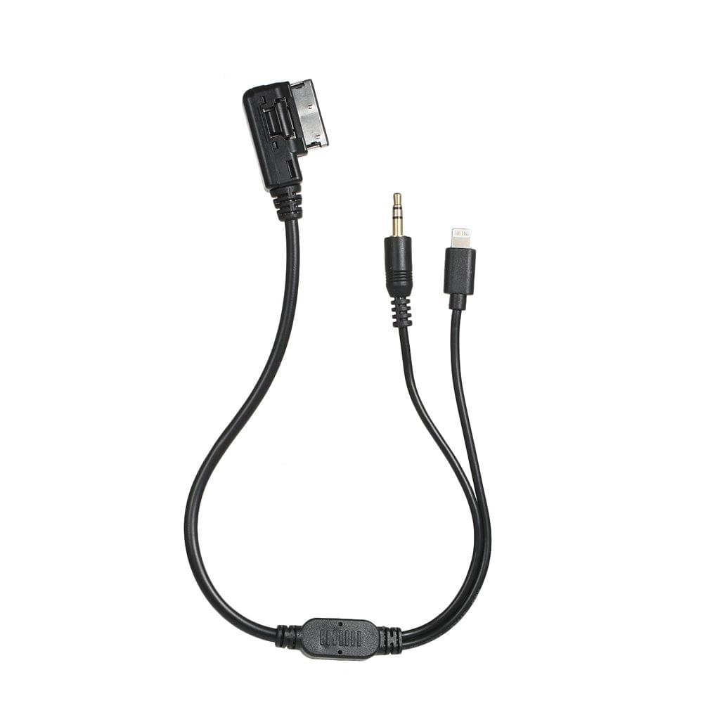 3.5mm AUX interface Adapter with line Fit For Audi VW MDI