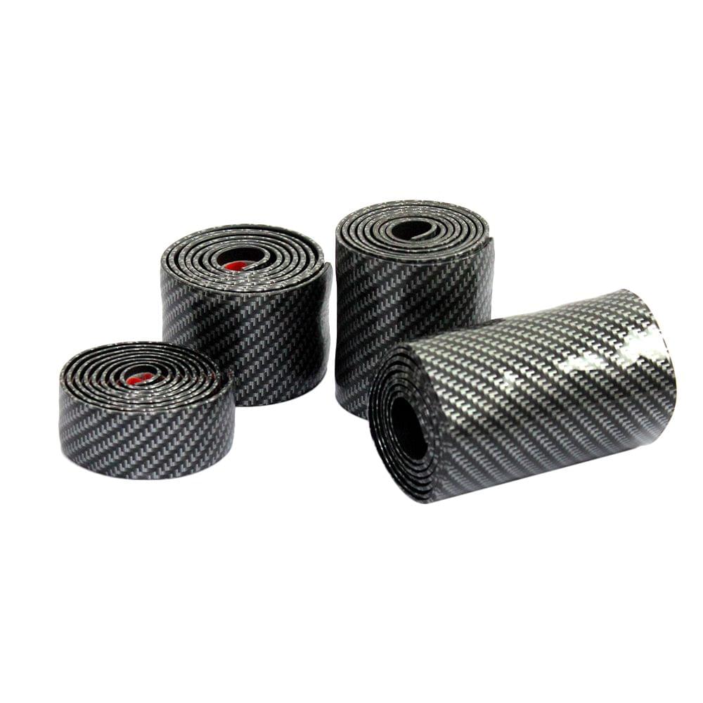 Car Door Sill Cover Strip 1M Carbon Fiber Style Threshold - 7cm