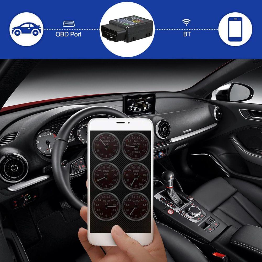Car Best OBD OBD? Scanner Tool Detector with BT Connection