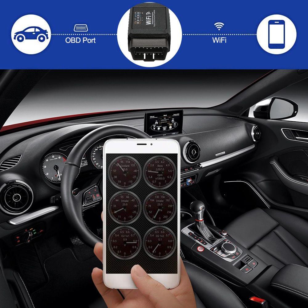 Best OBD OBD? Scanner Tool Detector Wifi Connection for IOS