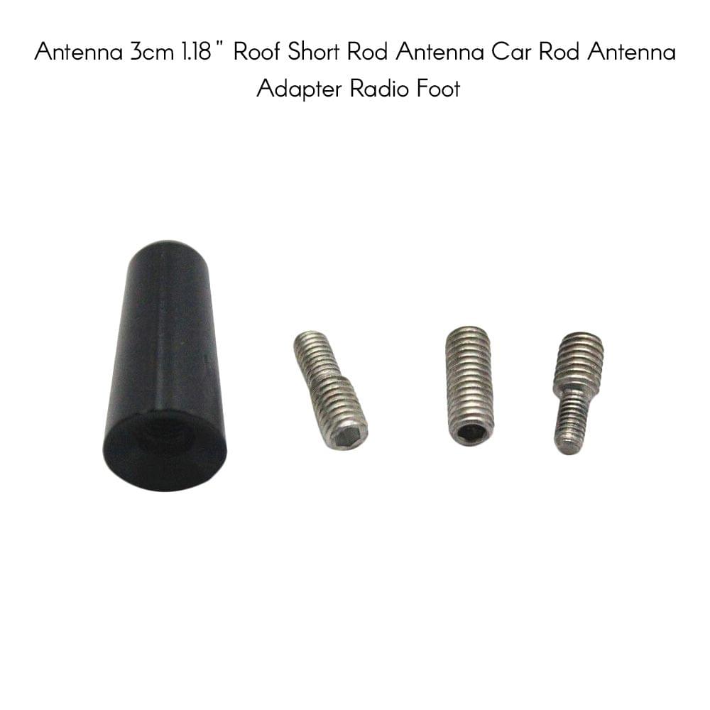Antenna Decoration 3cm 1.18" Roof Short Rod Antenna Car Rod