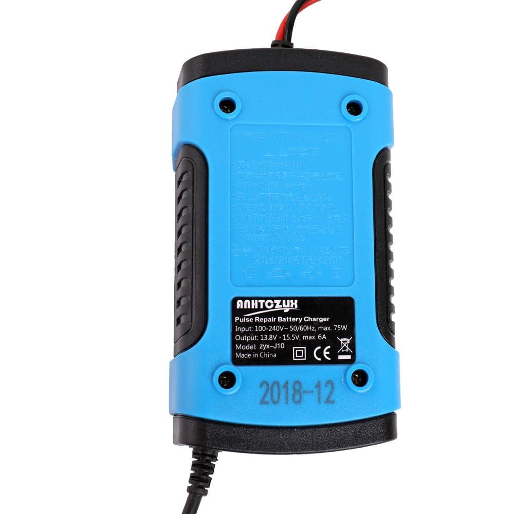 12V 6A Full Automatic Car Battery Charge Device Intelligent - 1