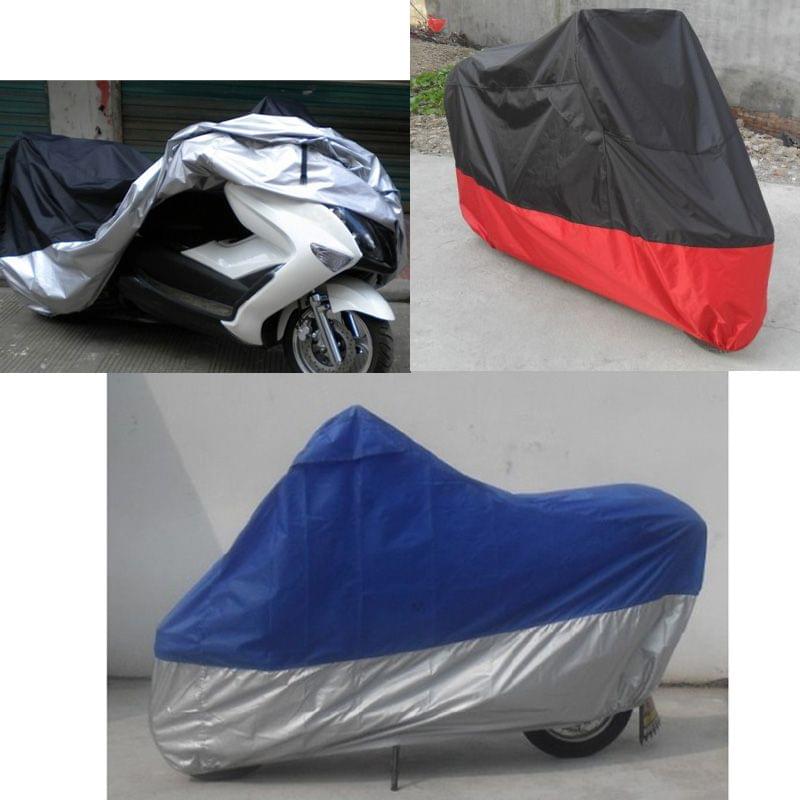 Motorcycle Bike Moped Scooter Cover Waterproof Rain UV Dust - L