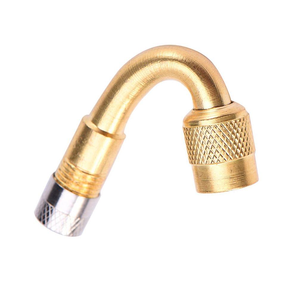 45 Degree Brass Air Tyre Valve Schrader Valve Stem with - 45