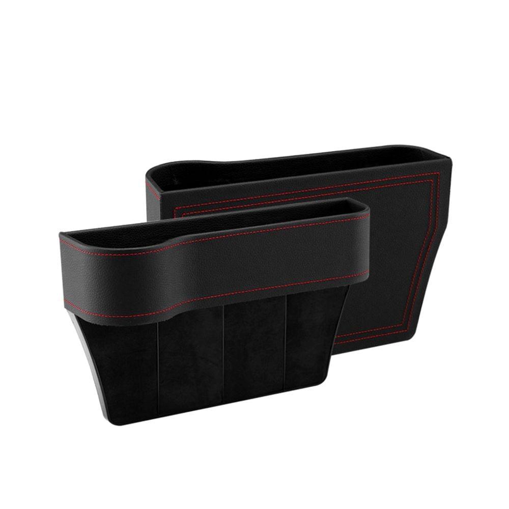 Car Organizer Seat Carriage Bag PU Case Pocket - Beige & Right