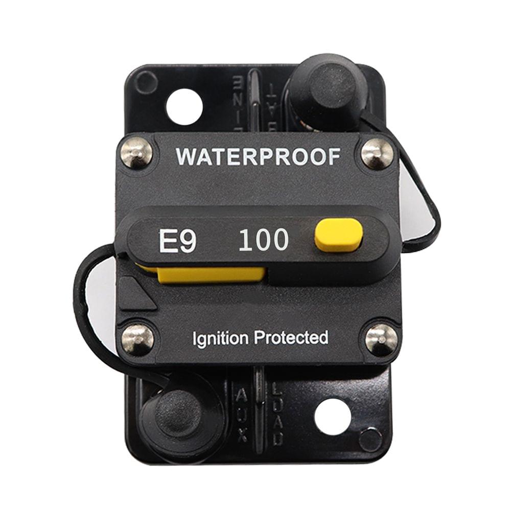 100A Circuit Breaker Dual Battery Manual Reset IP67