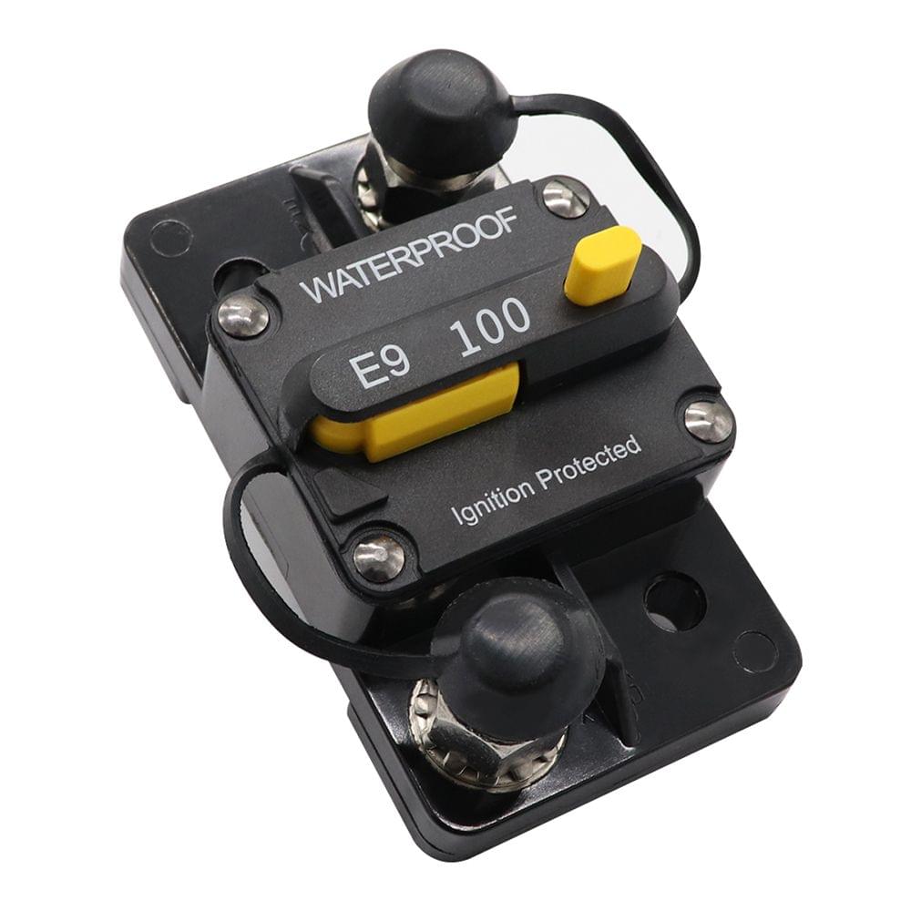 100A Circuit Breaker Dual Battery Manual Reset IP67