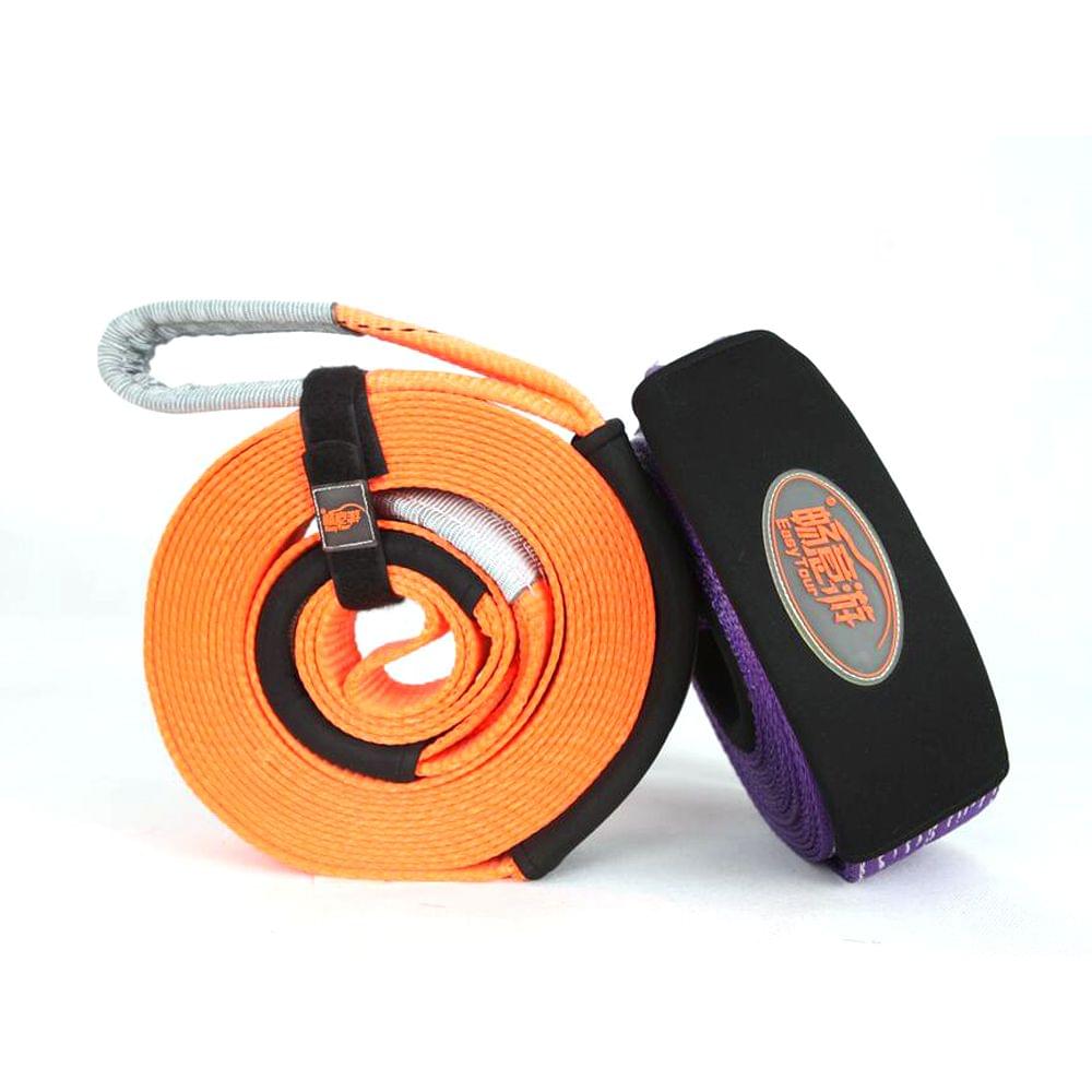 16.4 ft * 0.16 ft Wear Resistance Car Towing Strap Heavy - 1