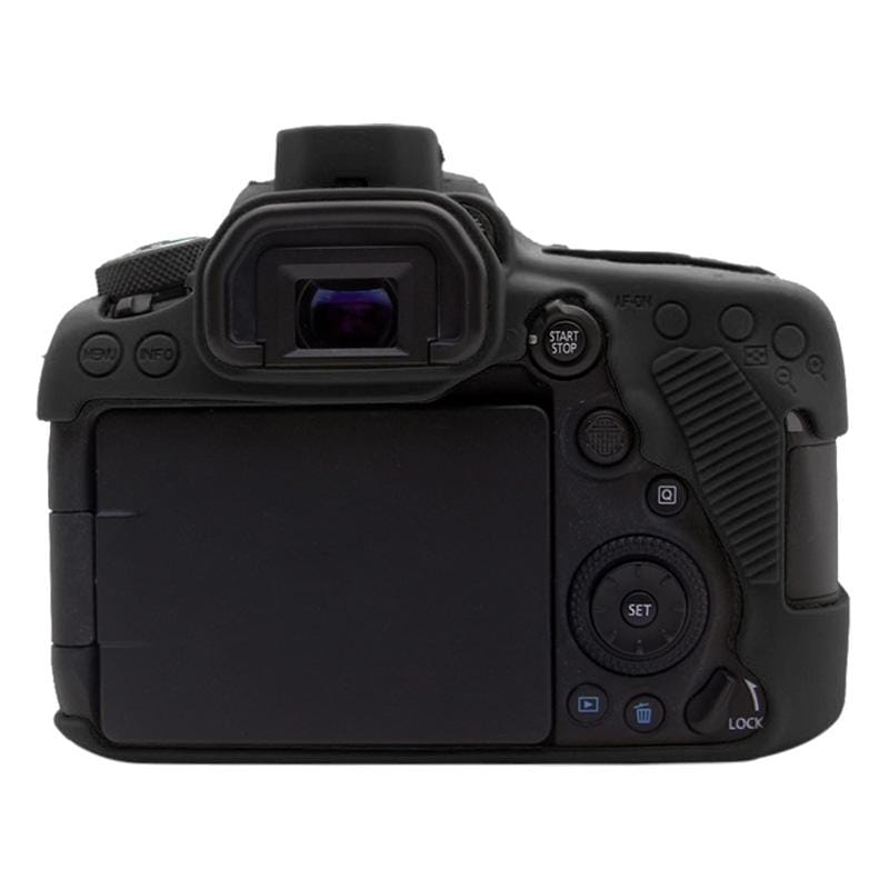PULUZ Soft Silicone Protective Case for Canon EOS 90D (Red)