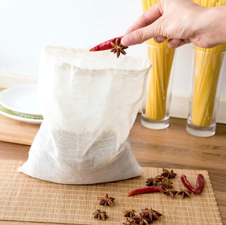 20 PCS Soup Gauze Filter Bag Kitchen Utensils Soup Residue Isolation Bag