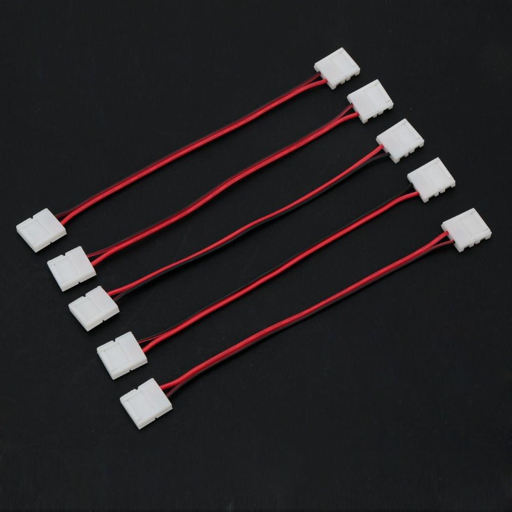 5pcs 2PIN Connector Wire 14cm for 5730 5630 5050 Single