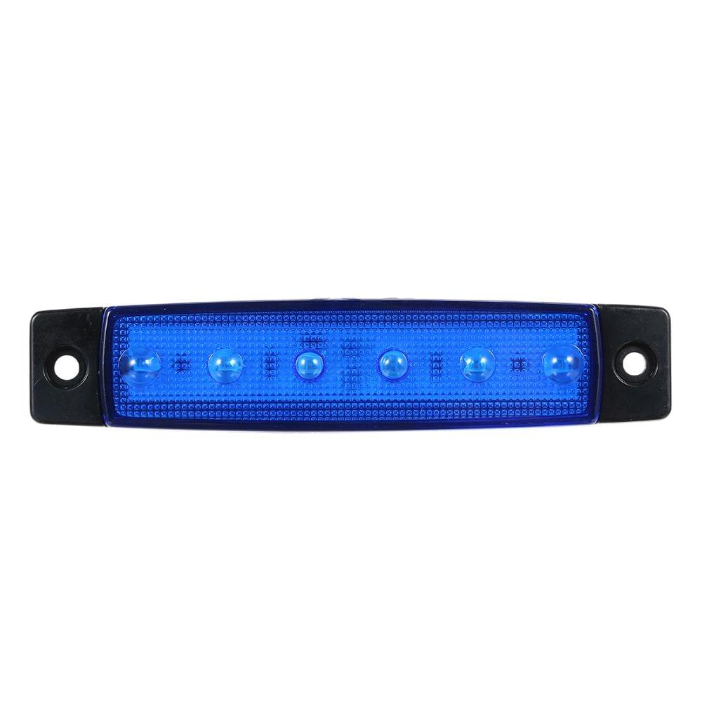 DC12V/24V 6 LEDs Side Marker Indicator Light Clearance Lamp - DC24V