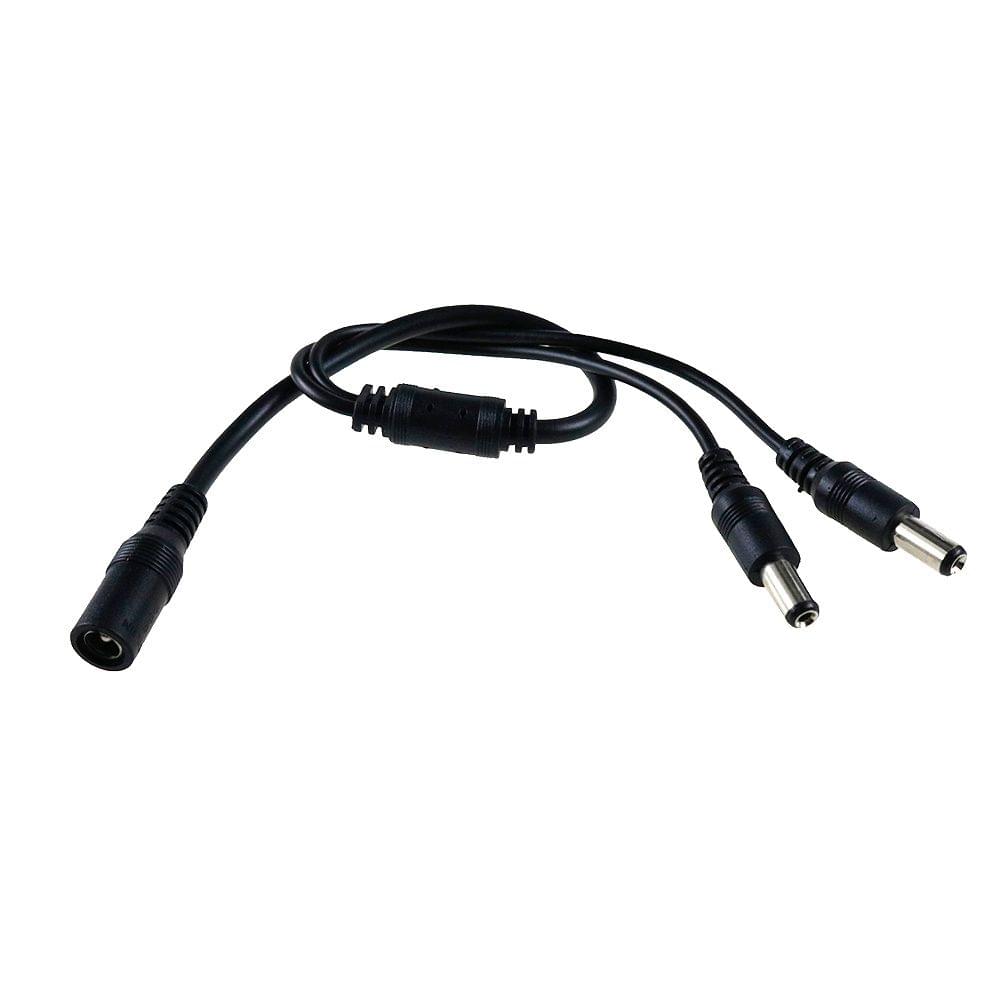 1 Female to 2 Male Splitter 2 Way Plug Cable Connector 5.5mm