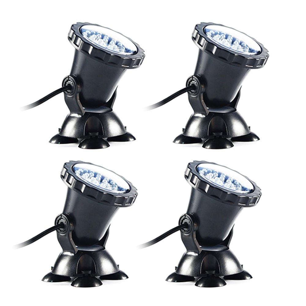 36 LEDs Underwater Diving Lamp Submarine Light Kit Set IP68 - UK Plug