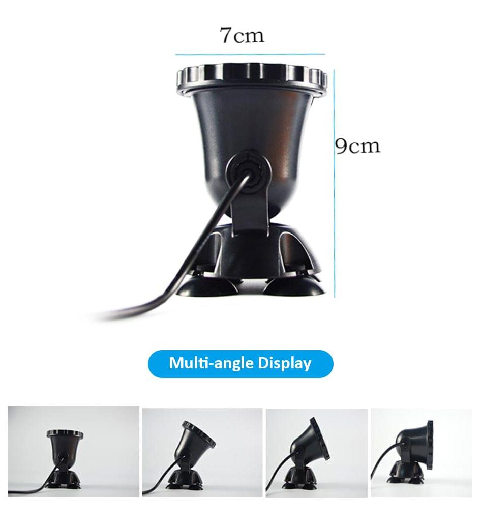 36 LEDs Underwater Diving Lamp Submarine Light Kit Set IP68 - UK Plug