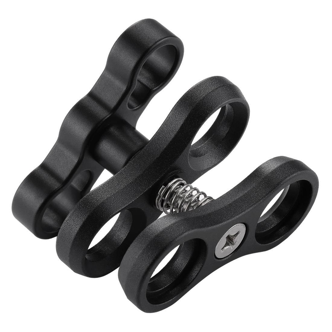 PULUZ Dual Aluminum Alloy Clamp for Underwater Arm System