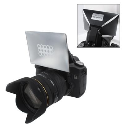 Folding Flash Soft Diffuser , 128mm x 87mm x 45mm (Black)
