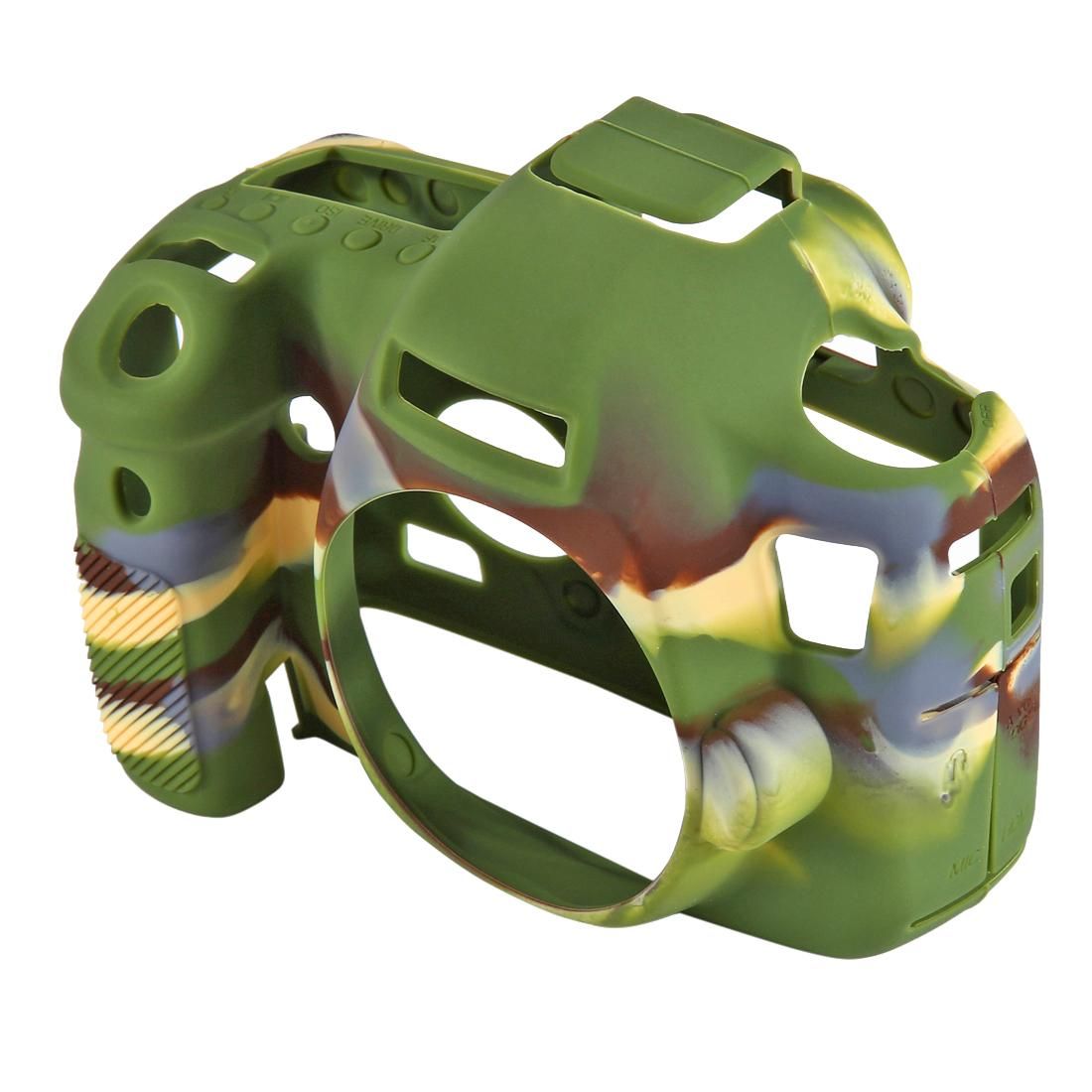 PULUZ Soft Silicone Protective Case for Canon EOS 6D (Black)