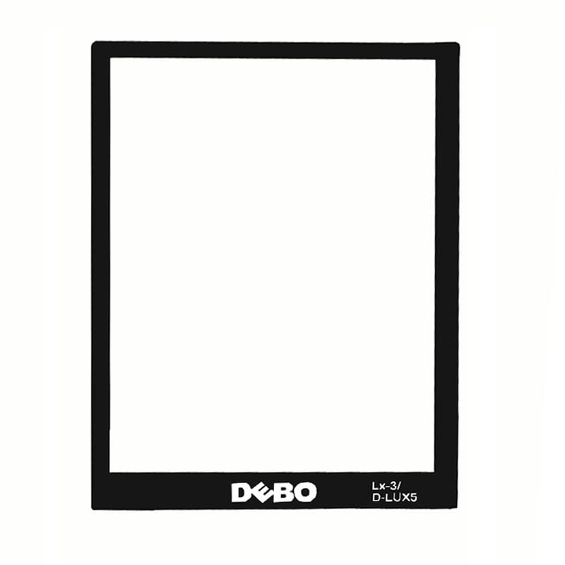 DEBO Optical Glass LCD Screen Protector for Leica LX-3 / Panasonic D-LUX5