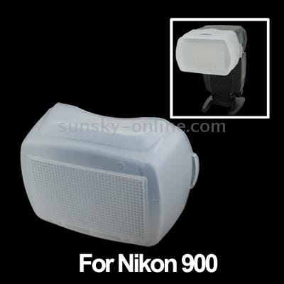 Flash Diffuser for Nikon SB900 (White)