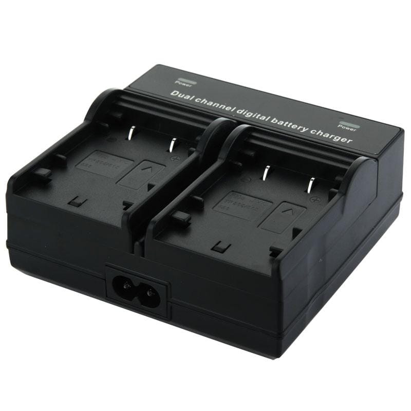 8.4V Dual Channel Digital Battery Charger for JVC VF808 / VF815 / VF823