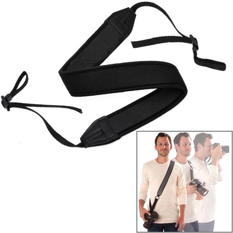 Sturdy SBR Digital Camera Strap (Black)