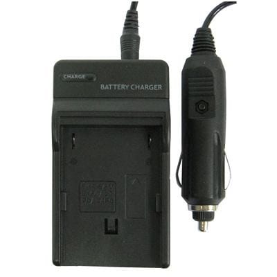 Digital Camera Battery Charger for Samsung SLB-10A, SLB-11A (Black)