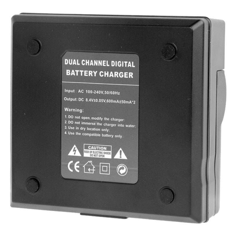 Dual Channel Digital Battery Charger for Sony F550 / F730 / F750 / F960 / F960H, EU Plug (Black)