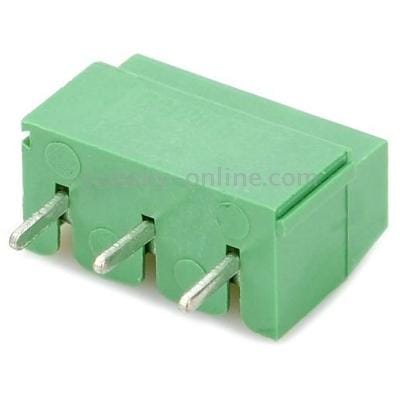 3-Pin Screw Terminal Block Connectors (Green)