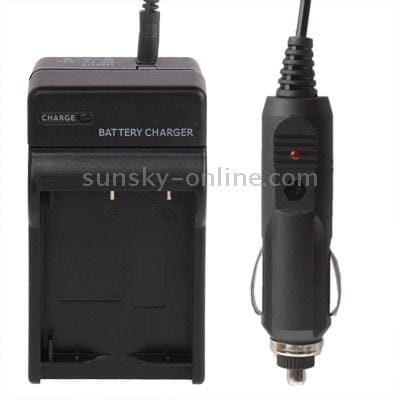 Digital Camera Battery Car Charger for Sony NP-FV100 (Black)
