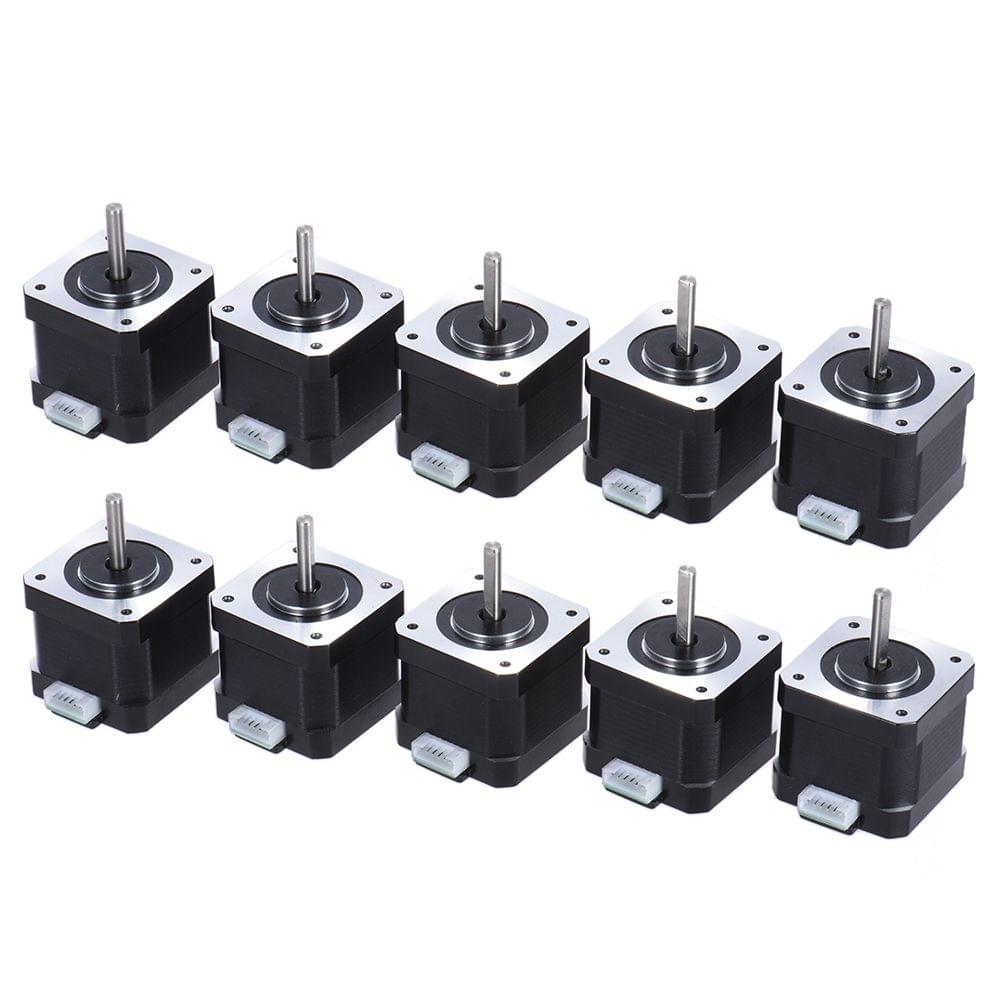 10pcs Nema 17 Stepper Stepping Motor Drive Control 2 Phase - 10pcs