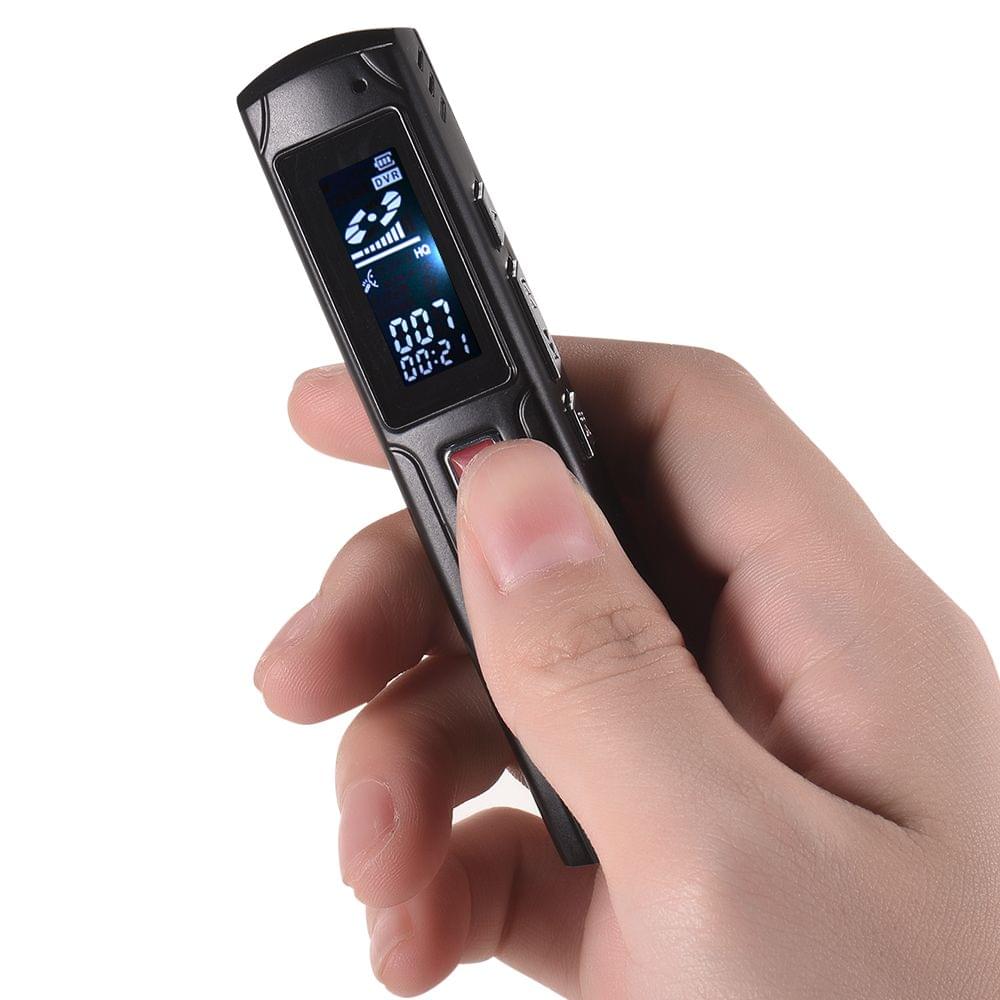 8GB Digital Audio Voice Recorder Ditacphone MP3 Music Player