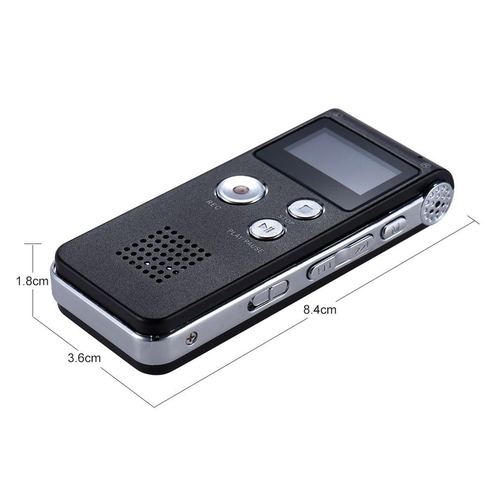8GB Intelligent Digital Audio Voice Phone Recorder