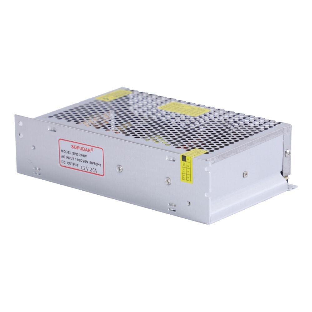 AC 110V/220V to DC 12V 240W 20A Switching Power Supply