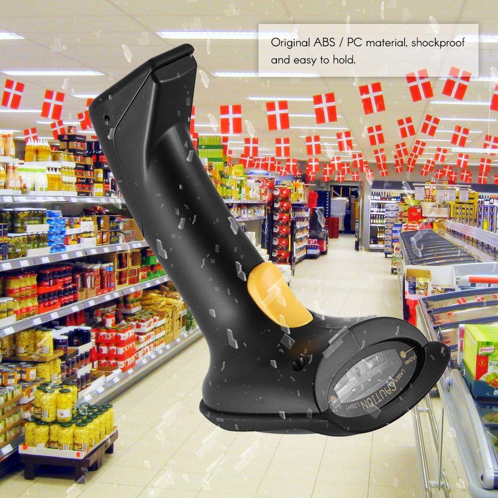 Bluetooth 4.0 Handheld 2.4G Wireless 1D Barcode Scanner CCD