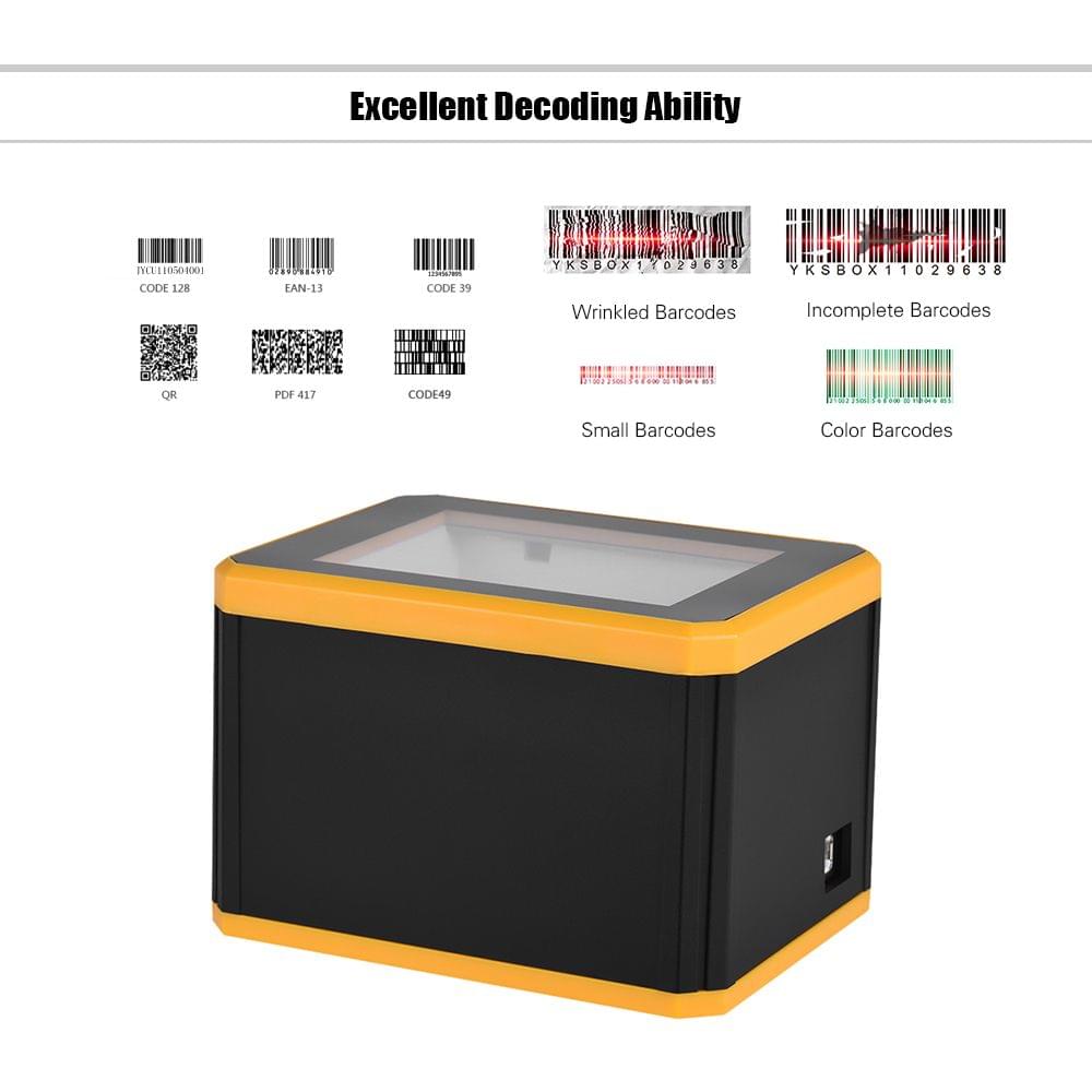 Omnidiretional Barcode Scanner Platform 1D/2D/QR Bar