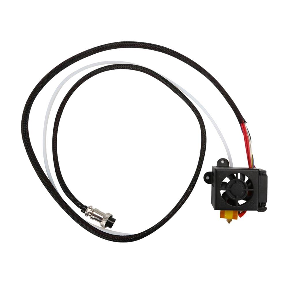1pc Extruder Kits wth 0.4mm Output Nozzle Double Fans Fan