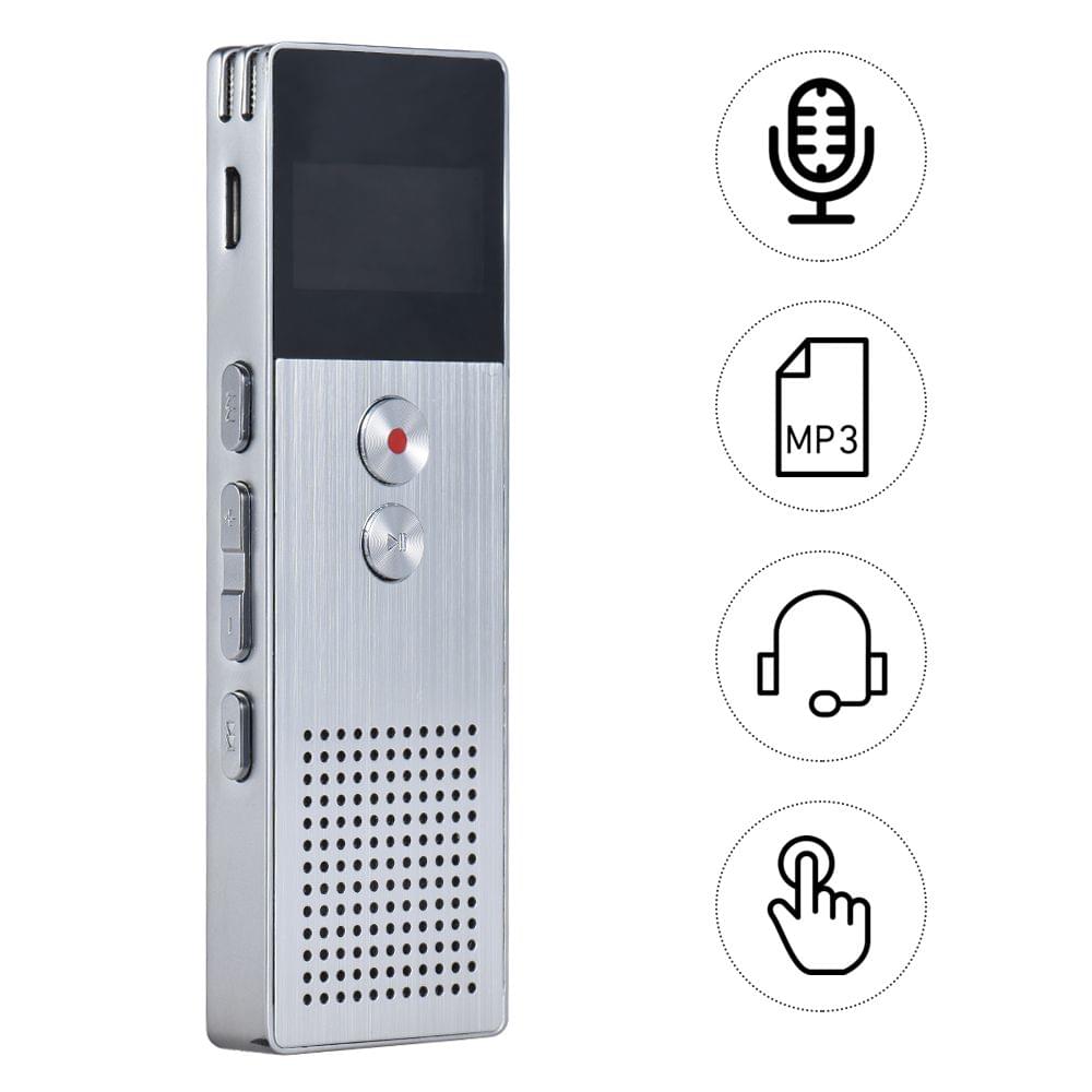 8GB Digital Voice Recorder Dictaphone MP3 Music Player