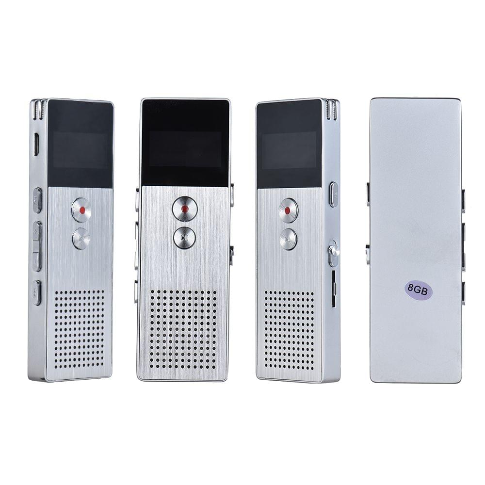8GB Digital Voice Recorder Dictaphone MP3 Music Player