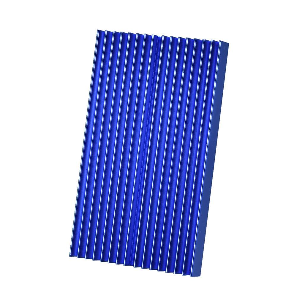 Aluminum Alloy Heat Sink Module Cooler Radiator Blue