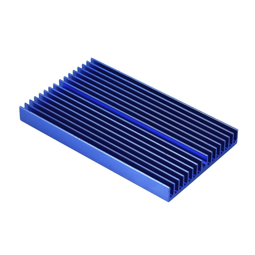 Aluminum Alloy Heat Sink Module Cooler Radiator Blue