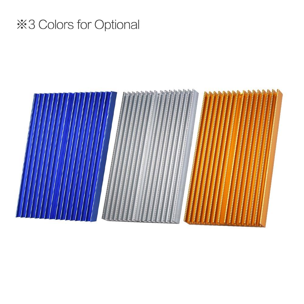 Aluminum Alloy Heat Sink Module Cooler Radiator Blue