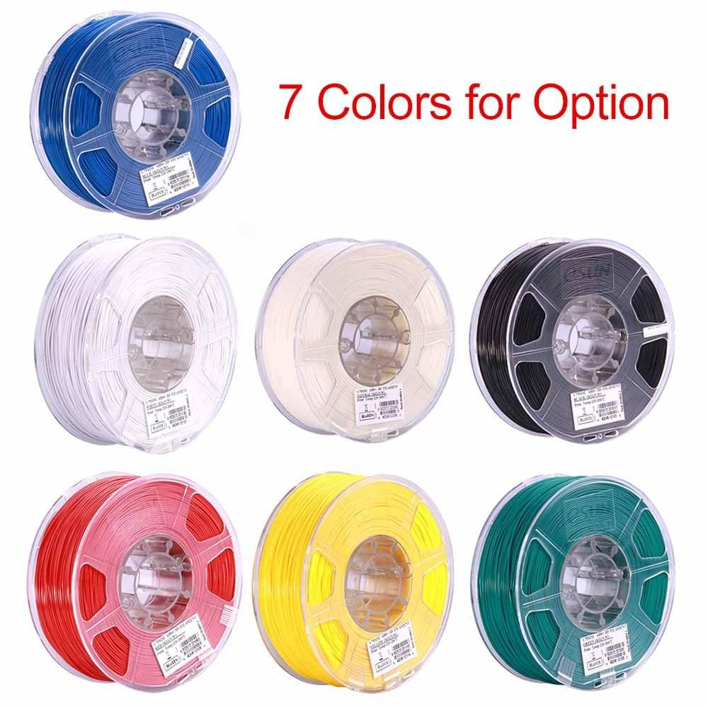 eSUN ABS+ 1.75mm ABS 3D Printer Filament 1kg Spool (2.2lbs)