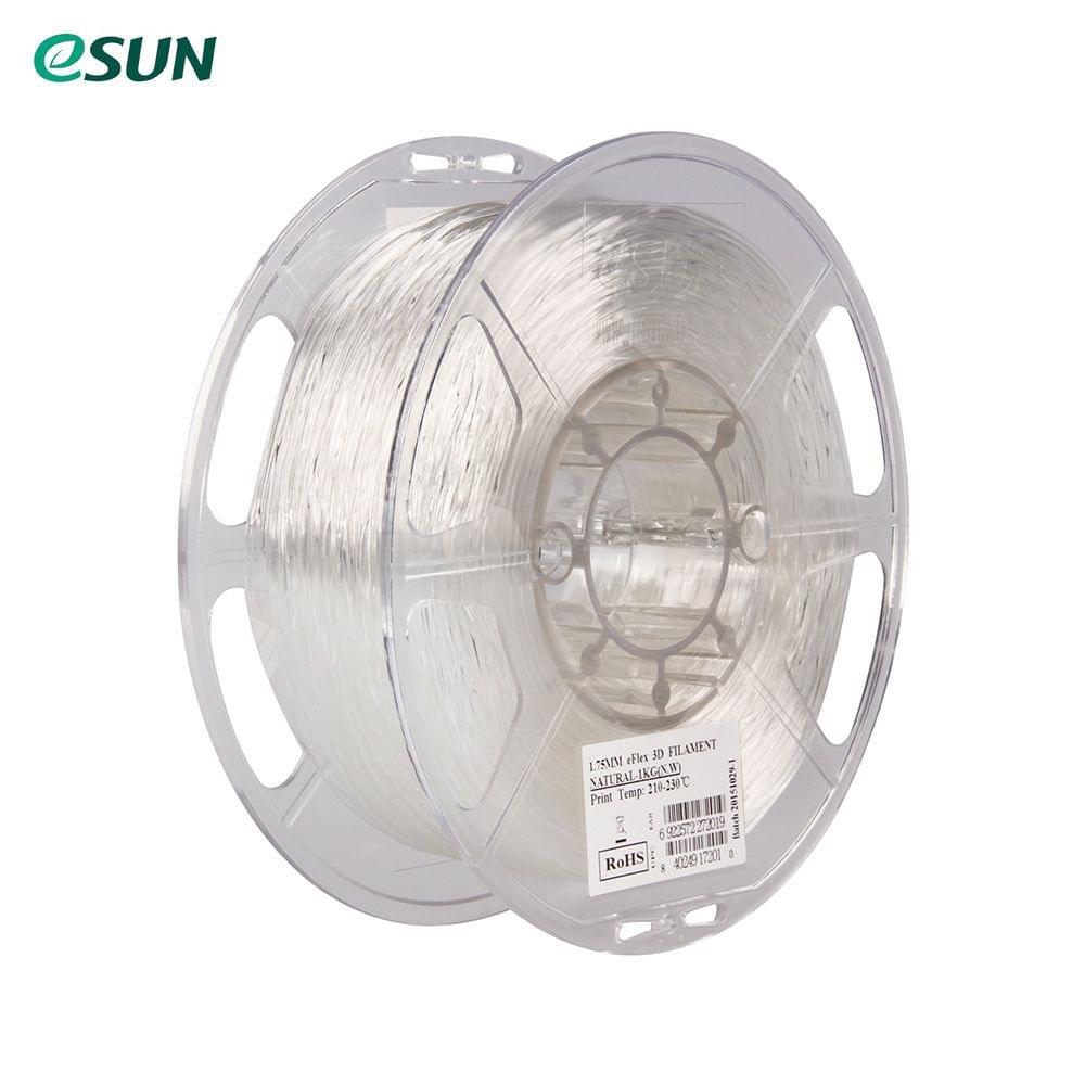 eSUN eFlex TPU Filament 1.75mm 1kg (2.2lb) Spool 3D Printer